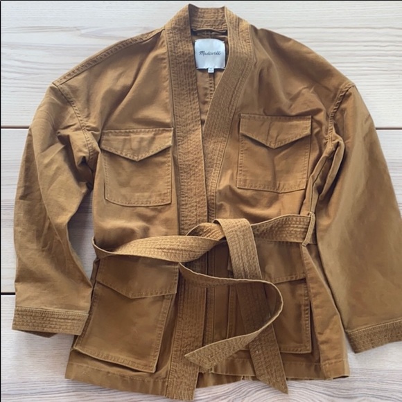 Madewell Jackets & Blazers - Madewell Tan Utility Jacket
